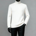 Pure White Luxe Turtleneck