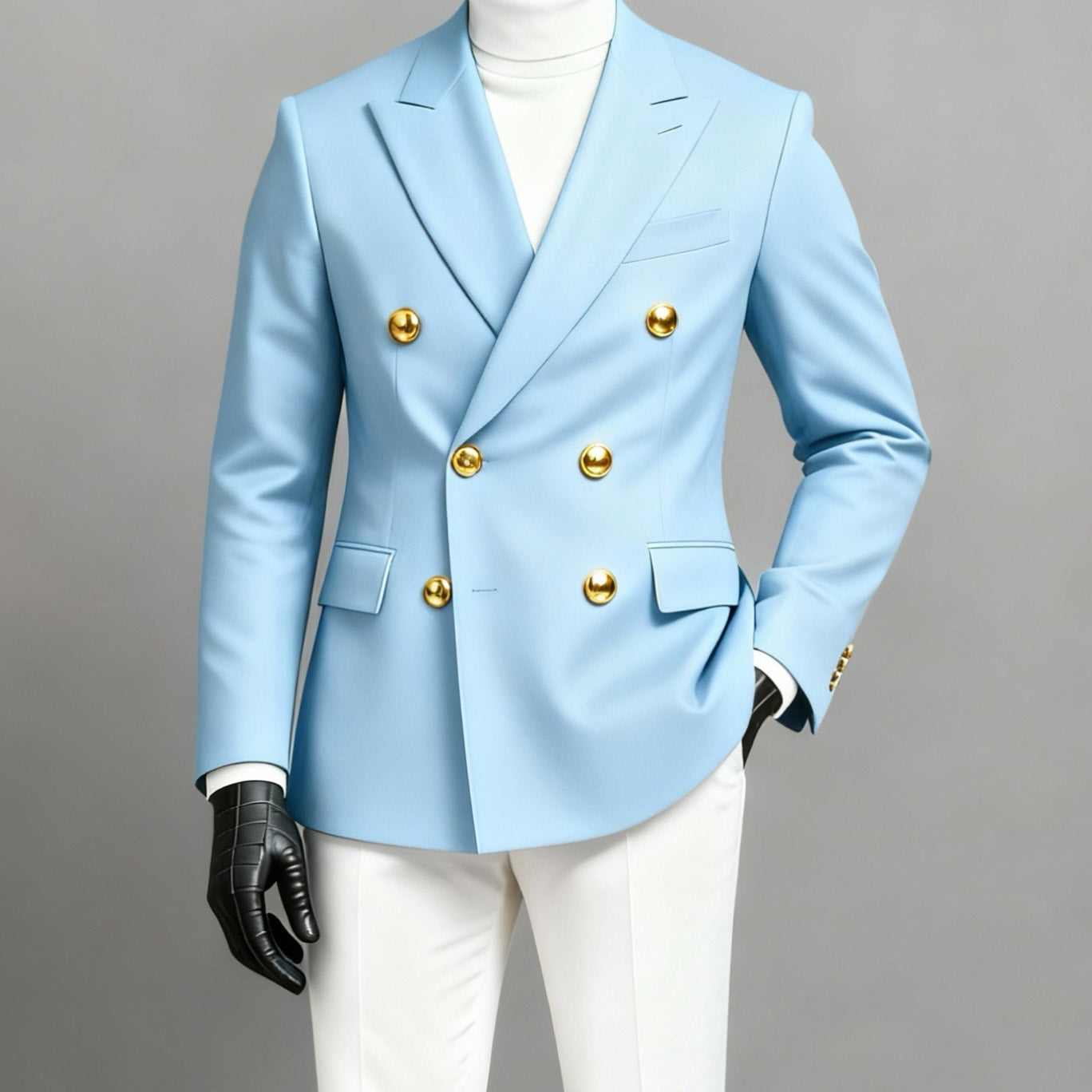 Skyline Double‑Breasted Blazer